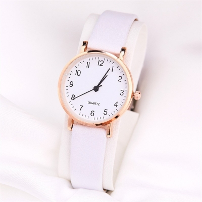 Picture of Ladies Wrist Watch New for Girls White 