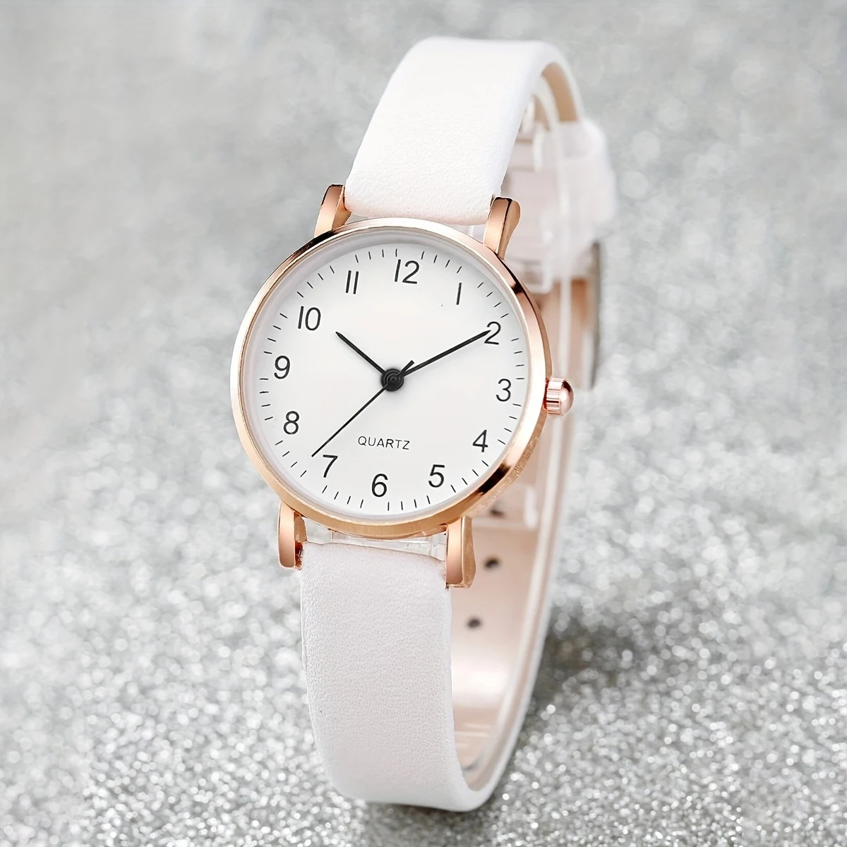 Picture of Ladies Wrist Watch New for Girls White 