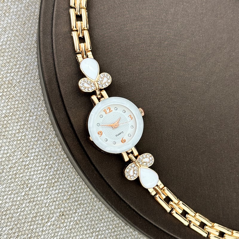 Picture of Bracelet Watches for Women Analog Quartz Rhinestone Diamond  