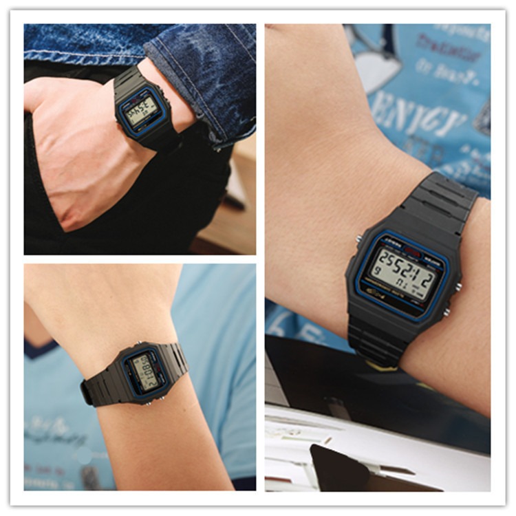 Picture of Digital Watch Sports Boys Girls Men's Black 