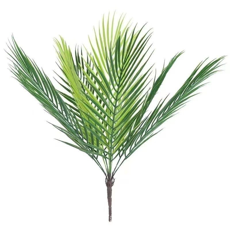 Picture of Artificial Plant Colorful FreshKeeping Plastic Diy Realistic Artificial Stem Green 