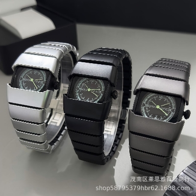 Picture of Sleek Monochromatic Statement Piece Wristwatch  