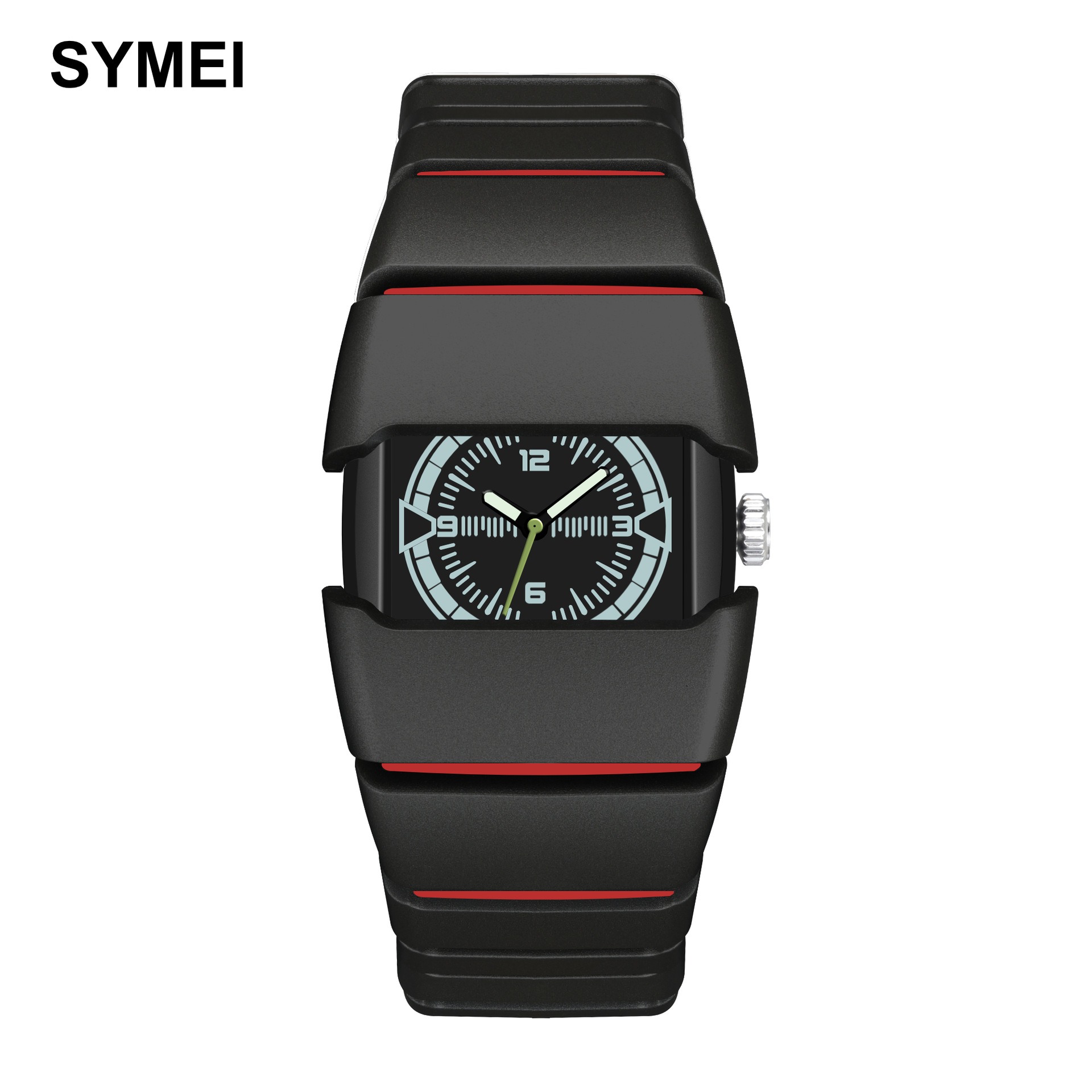 Picture of Sleek Monochromatic Statement Piece Wristwatch  