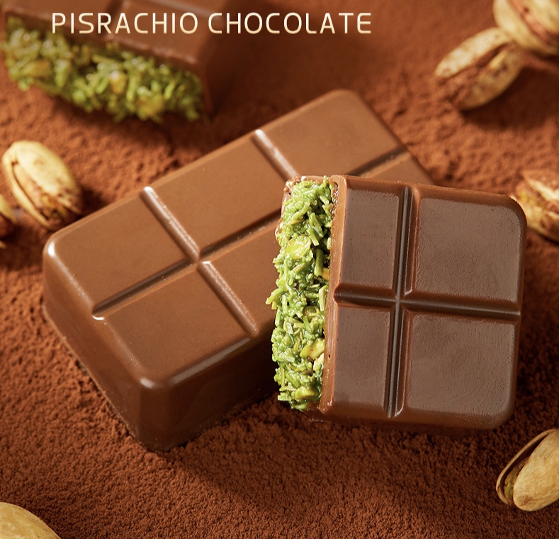 Picture of Gourmet Pistachio Knafeh Chocolate (40 gm)  