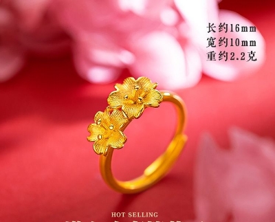 Picture of Affordable & Elegant Gold Plated Jewellery Ring Gold 