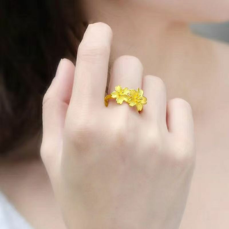 Picture of Affordable & Elegant Gold Plated Jewellery Ring Gold 
