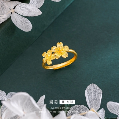 Picture of Affordable & Elegant Gold Plated Jewellery Ring Gold 