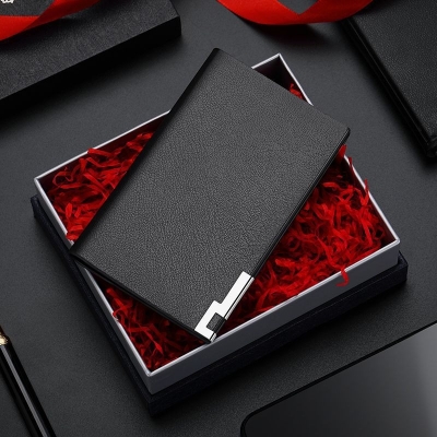 Picture of Portable Men Wallet Money Holder Black Style  