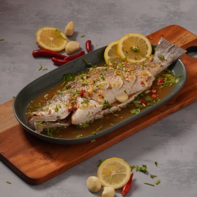 Picture of TE Steamed Seabass with Chilli and Lime sauce (1:3)