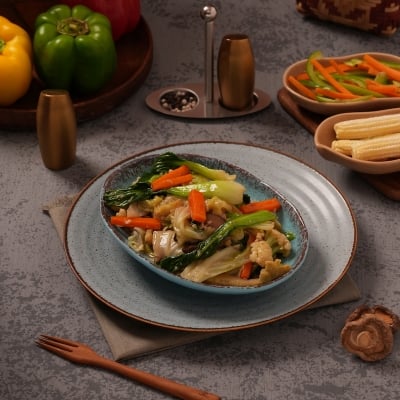 Picture of TE Stir Fried Vegetable with Oyster Sauce (1:1)