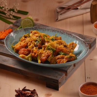 Picture of TE Stir Fried River Prawn with Curry Powder (1:1)