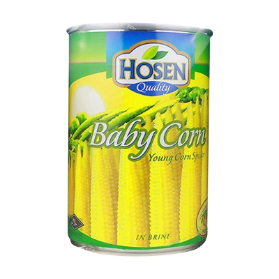 Picture of Hosen Quality Baby Corn Young Spear 425gm