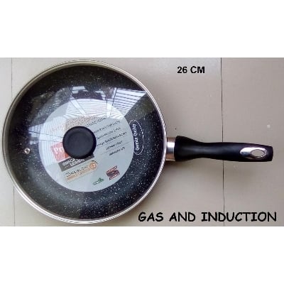 Picture of Prestiege INDUCTION Fry pan 26 cm with glass lid Grey