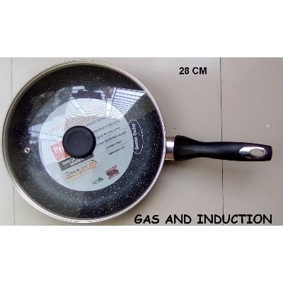 Picture of Prestiege INDUCTION Fry pan 28 cm with glass lid Grey
