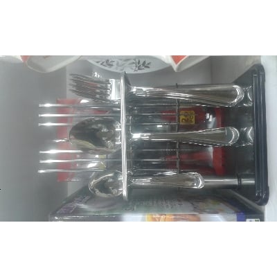 Picture of 24 Pieces Stainless Steel Cutlery set Steel