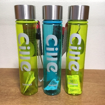 Picture of Cille PP Water Bottle, 300ml Multicolor