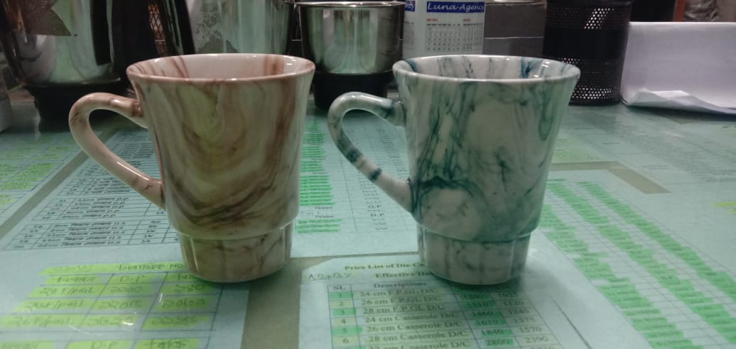 Picture of 2 Pieces Ariane - Fine Porcelain Prime 12CL RoIex Mug Multicolor