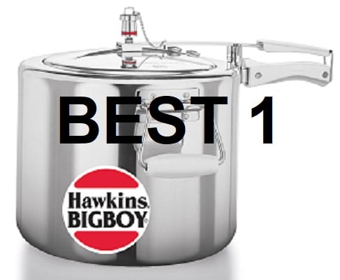 Picture of Hawkins Pressure Cooker/ Hawkins Bigboy 18 Litre Silver