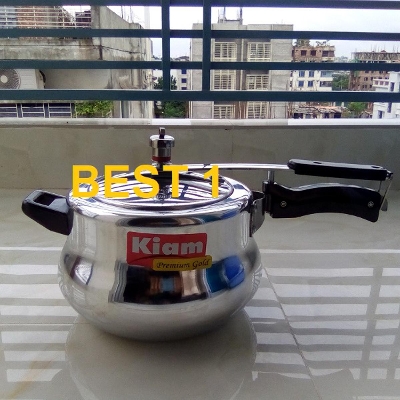 Picture of Kiam Premium Gold Pressure Cooker 5.5 Litre Multicolor