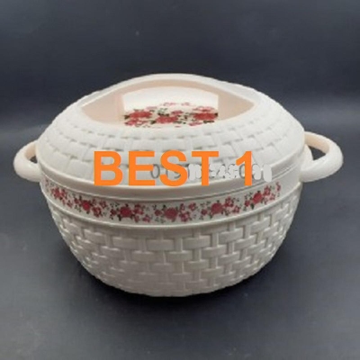 Picture of KIAM Flora Stainless Steel Designer Food Hot pot - 1300 ML Multicolor