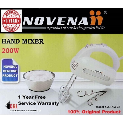 Picture of NOVENA 2 IN1 Egg Beater and Mixing NM73 White