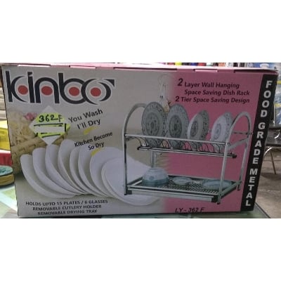 Picture of 2 Layer Kinbo SS Wall Hanging Kitchen Rack (Anti rust) Multicolor362
