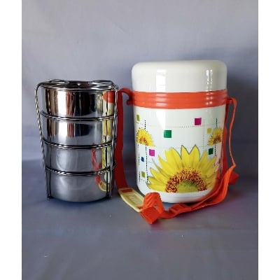 Picture of Kiam 4 Bati Lunch Pot Multicolor