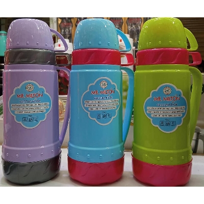 Picture of Mr. Milton Mixed Color Vacuum Flask 1 Liter (Hot & Cold) Multicolor