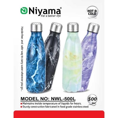 Picture of Niyama Double Layer Thermos Stainless Steel Flask NWL-500ML Multicolor
