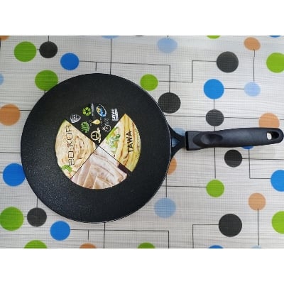 Picture of BD-KOR ECLIPSE ROTI TAWA (26 CM) Non-Stick Premium Marble Coating Gray