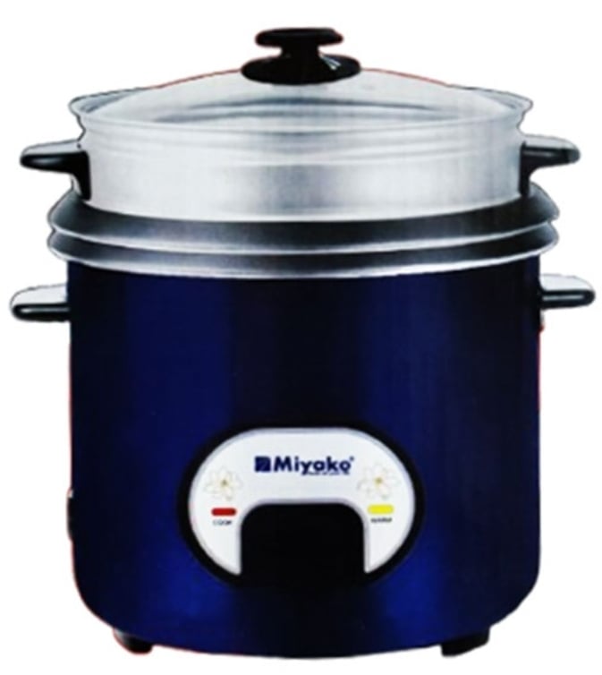 Picture of Miyako 1.8 LTR Double Pot Rice Cooker ASL-18-HC-DMD Multicolor