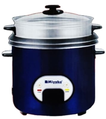 Picture of Miyako 1.8 LTR Double Pot Rice Cooker ASL-18-HC-DMD Multicolor