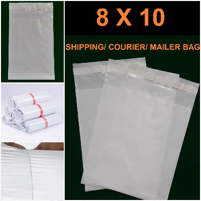 Picture of 8X10 Inch 100PCS Courier Shipping/ Courier/ Mailer Poly Bags (Packaging Material) Shipping Bags/ Stackers Multicolor