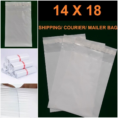 Picture of 14X18 Inch 50PCS Courier Shipping/ Courier/ Mailer Poly Bags (Packaging Material) Shipping Bags/ Stackers Multicolor