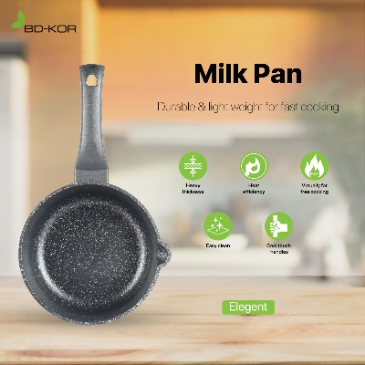 Picture of BD-KOR MILK PAN (18 CM) Non-Stick Premium Marble Coating Multicolor