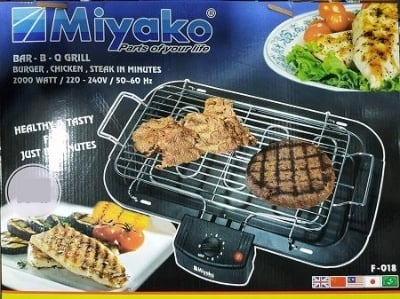 Picture of Miyako Electric Grill or BAR-B-Q maker F-018 Multicolor