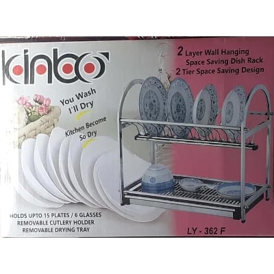 Picture of 2 layer Kinbo Kitchen dish rack 362F Multicolor