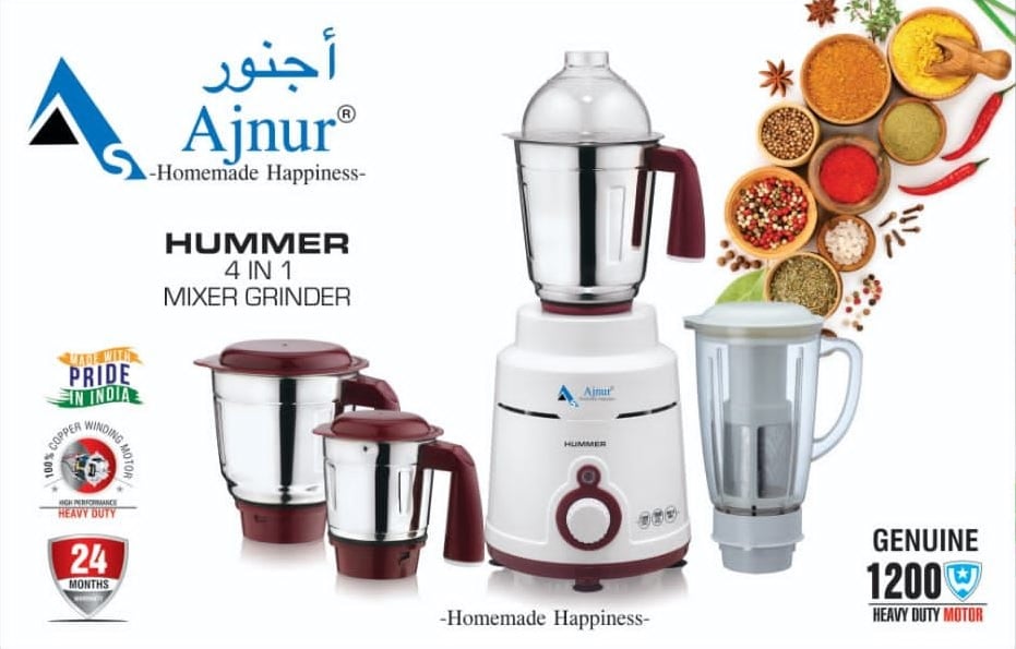 Picture of 1200 Watts 4 in 1 Ajnur Blender Plus Mixer Grinder 