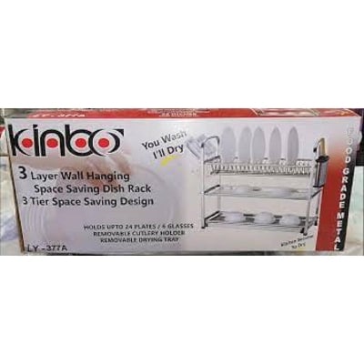 Picture of 3 layer Kinbo Kitchen dish rack 377 Multicolor