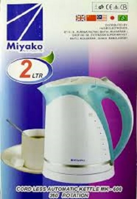 Picture of Miyako 2 Liters Electric Kettle Mk-608 Multicolor