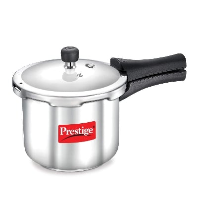 Picture of Prestige stainless steel pressure cooker 2 litre Silver