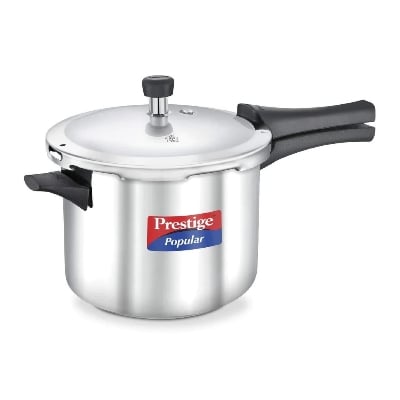 Picture of Prestige stainless steel pressure cooker 6 litre Silver