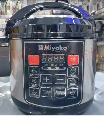 Picture of Miyako 5 Liter Electric Pressure Cooker EPC-502 With 8 Cooking Setup Multicolor