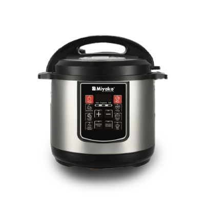 Picture of Miyako 5 Liter Electric Pressure Cooker EPC-502 With 8 Cooking Setup Multicolor
