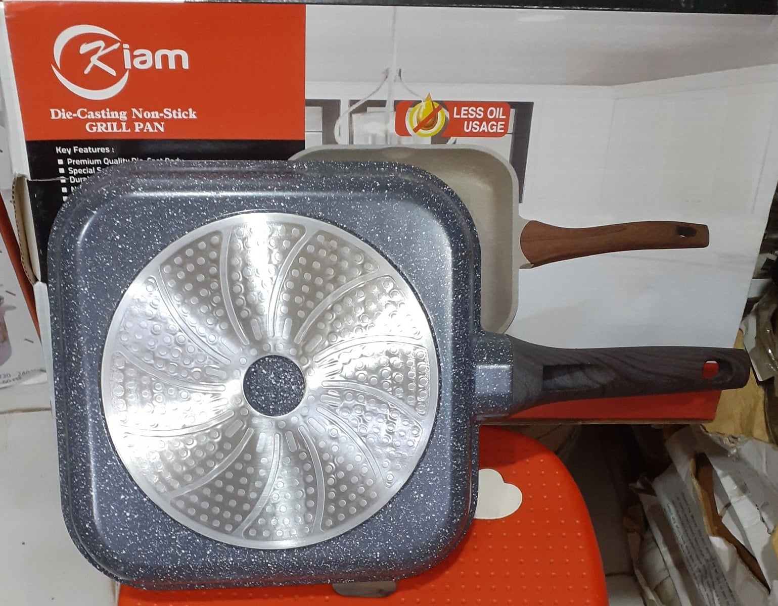 Picture of Kiam Die-casting 26cm Grillpan (Induction) DIECAST26