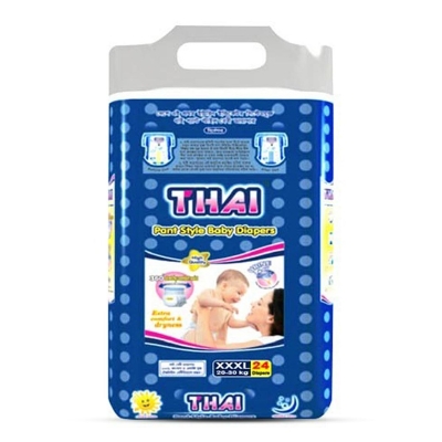 Picture of Thai Baby Diaper Pant XXXL (20-30 Kg) 24 Pcs 21-40 Pcs