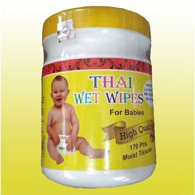 Picture of Thai Wet Wipes For baby 170 PCS (LARGE) Multicolor