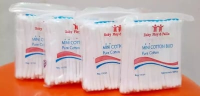 Picture of Thai Mini White High Quality Cotton Buds Pure Cotton 6 Packets White