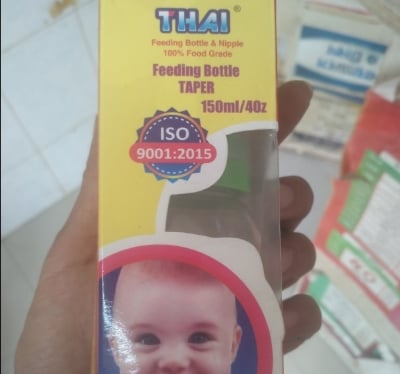 Picture of Thai Feeding Bottle Taper 150ml Multicolor