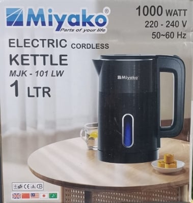 Picture of Miyako Automatic Electric Kettle 1 Ltr. MJK-101 / MJK-2409 / MK-10 Multicolor-MJK-2409, MJK-101